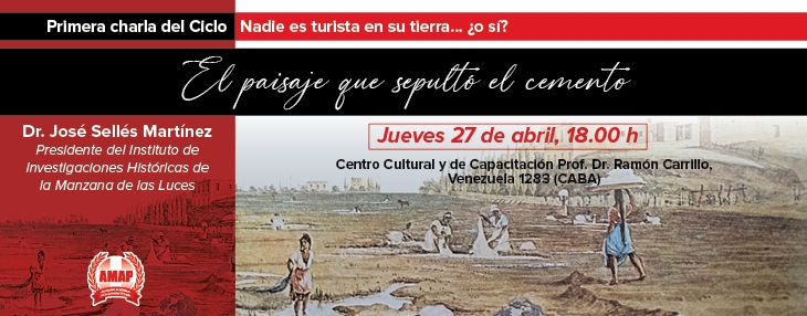 Charla «El paisaje que sepultó el cemento»