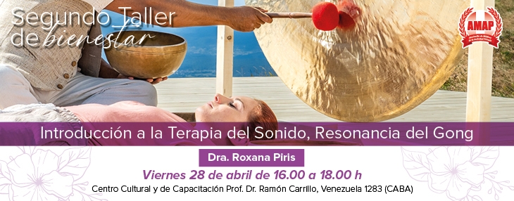 Taller «Introdución a la terapia del sonido, resonancia del Gong»