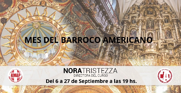 Curso de arte en la AMAP. Septiembre, el mes del Barroco