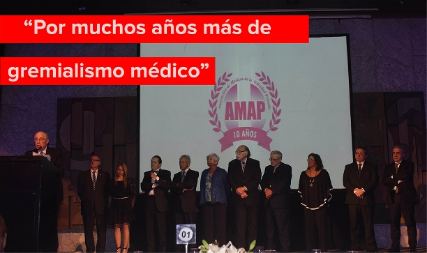 La AMAP conmemoró su diez años de trabajo sindical