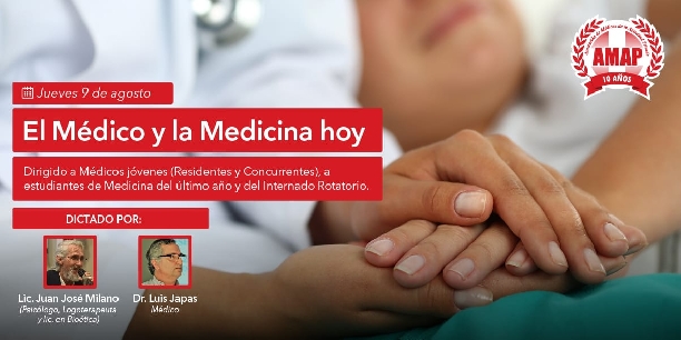 La AMAP analizará en un taller los temas centrales de la medicina