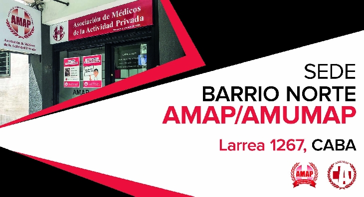 Sede de Barrio Norte de la AMAP y la mutual Amumap