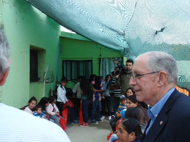 Trabajo solidario de la AMAP en la Provincia de Córdoba