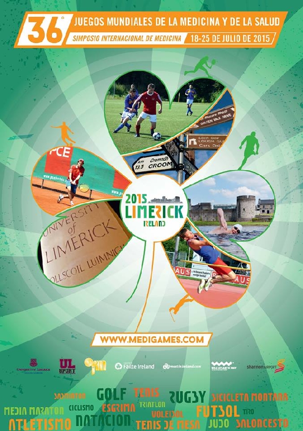36 Juegos Mundiales de la Medicina y de la Salud, Limerick (Ireland)