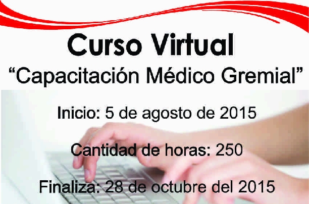 Curso Virtual de Capacitación Médico Gremial 2015