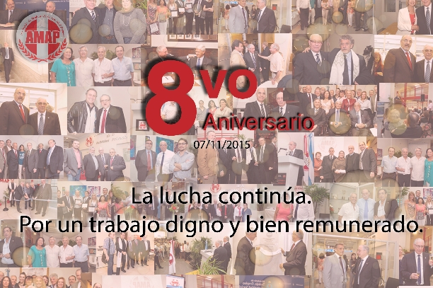 La AMAP cumple ocho años de trabajo gremial y defensa del médico del sector privado