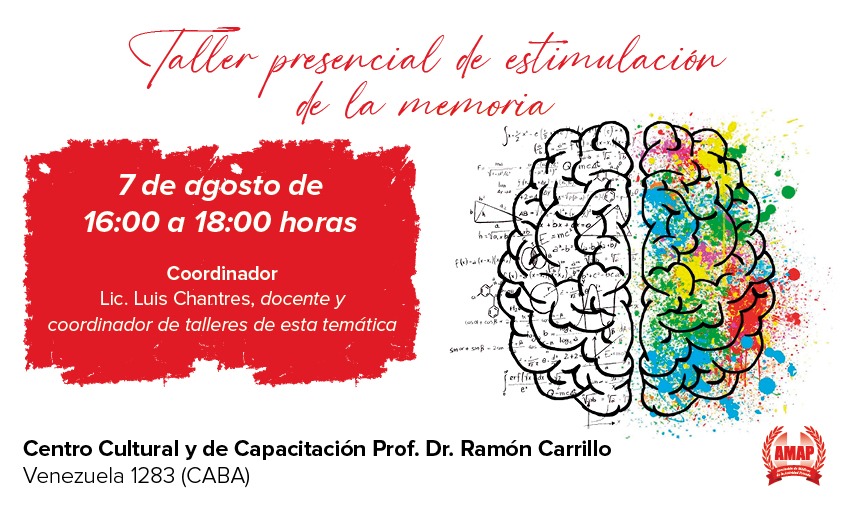 Taller presencial de estimulación de la memoria