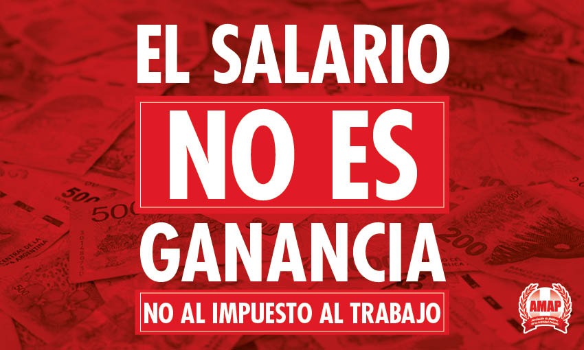 12 de septiembre. Comunicado de la “Mesa Sindical El Salario No Es Ganancia”