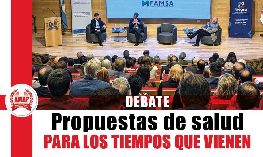 Se realizó el conversatorio “Propuestas de Salud Para los Tiempos Políticos que Vienen”