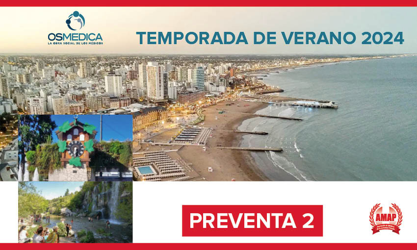 Turismo. Preventa 2. Temporada de verano 2024