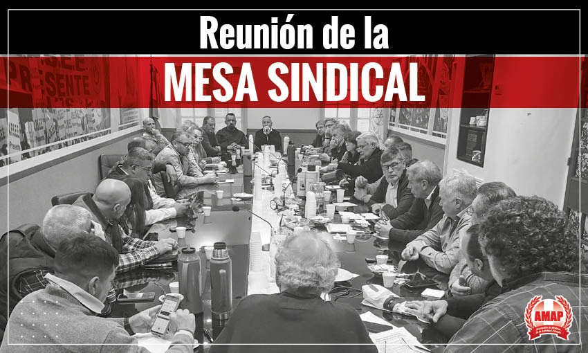 Reunión de la Mesa Sindical