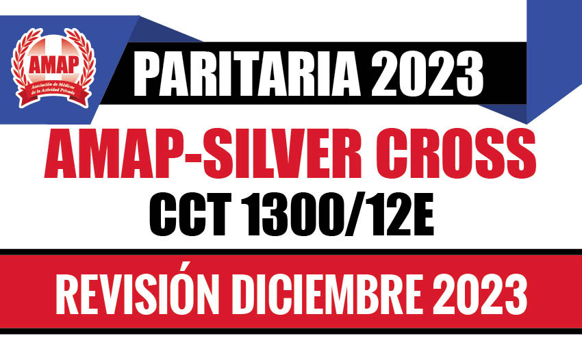 Ajuste paritario diciembre 2023 CCT 1300/12E AMAP-Silver Cross