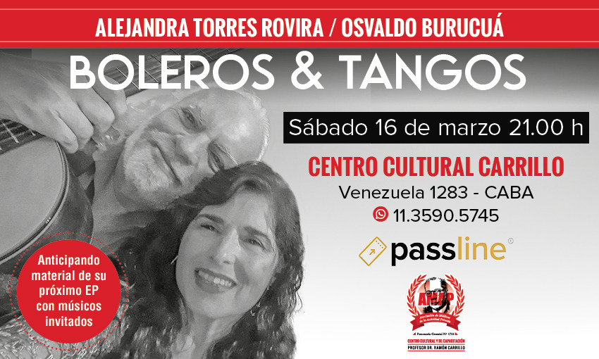 Show de boleros y tango