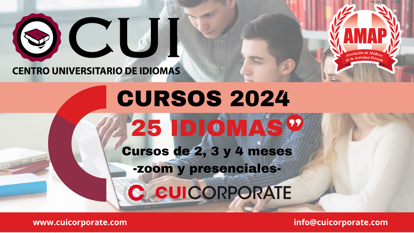 Cursos 2024 en el Centro Universitario de Idiomas (CUI)