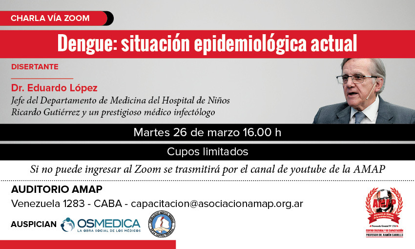 Charla sobre Dengue y la situación epidemiológica actual