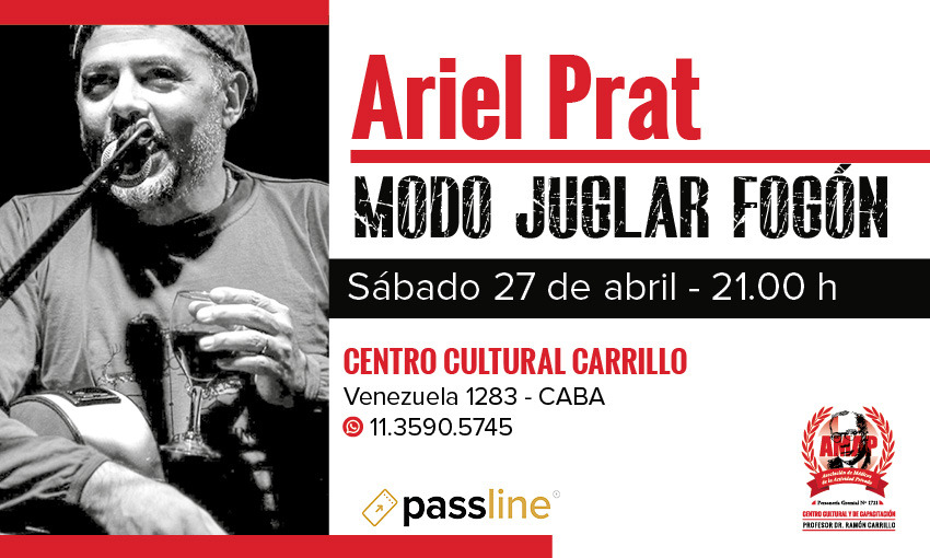 Ariel Prat presenta «Modo Juglar Fogón»