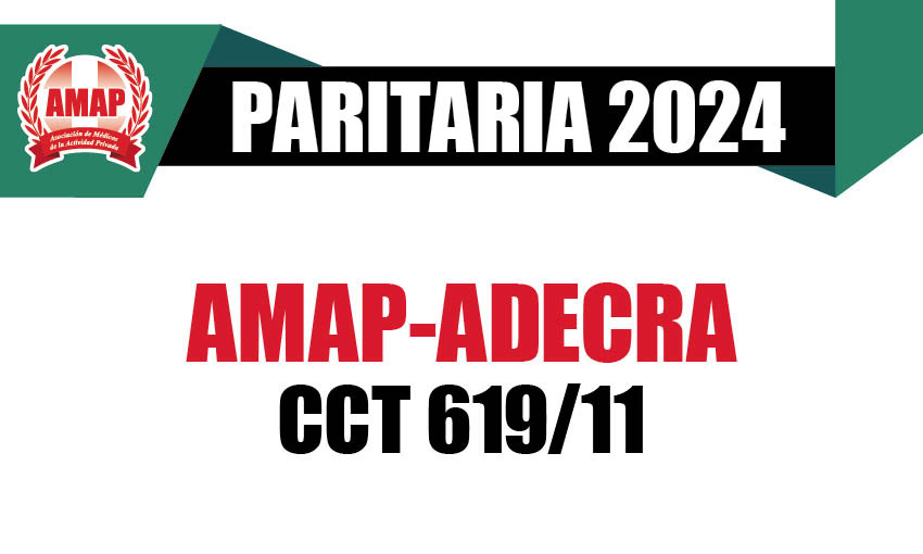 Acuerdo salarial 2024 CCT 619/11 AMAP-ADECRA