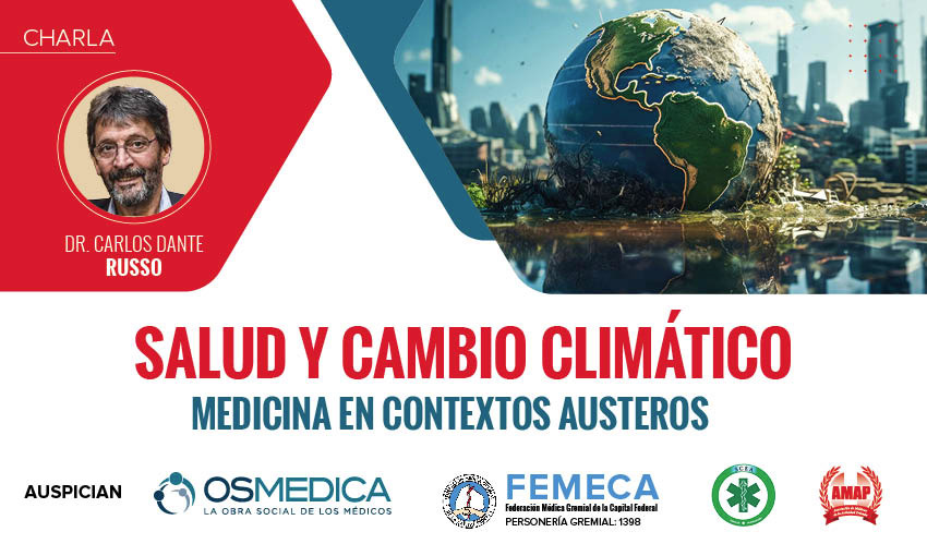 Charla «Salud y Cambio Climático. Medicina en Contextos Austeros»