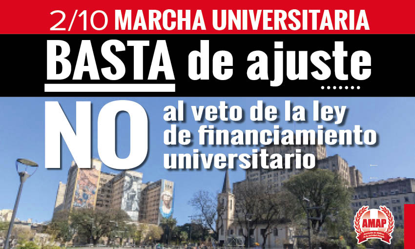 Nos movilizamos. Marcha Universitaria Federal