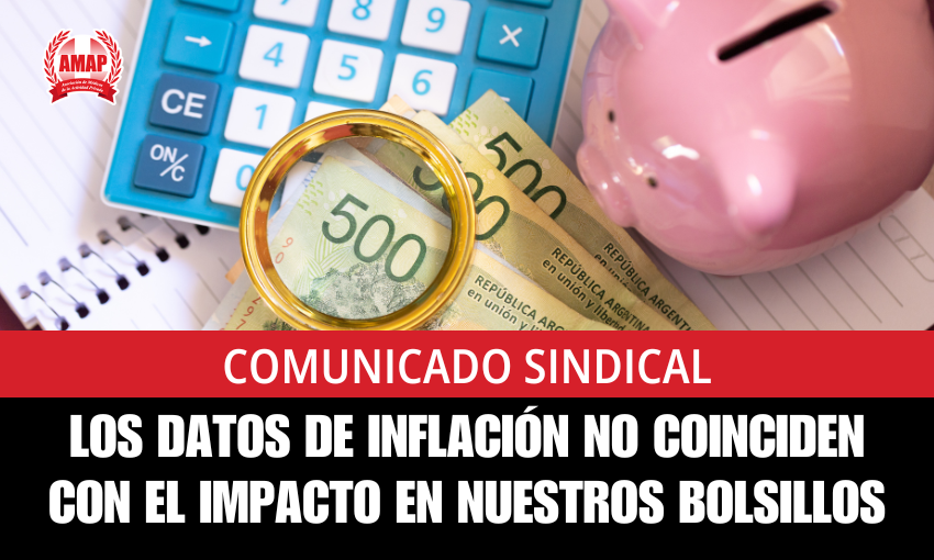 Comunicado sindical. Los datos de inflación no coinciden con el impacto en nuestros bolsillos