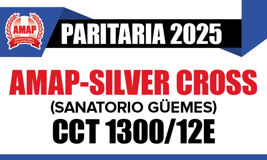 Paritaria 2025 CCT 1300/12E AMAP-Silver Cross