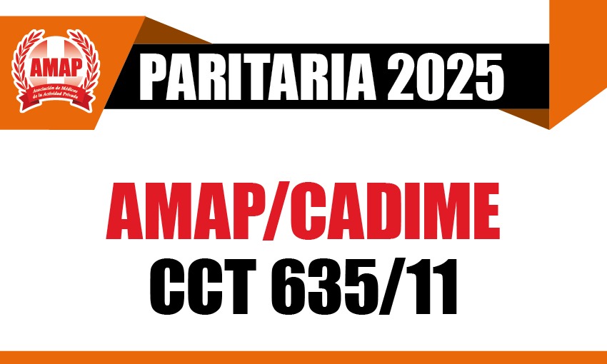 Paritaria 2025 del CCT 635/11 AMAP-CADIME
