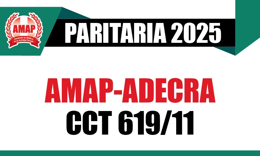 Paritaria 2025 del CCT 619/11 AMAP-ADECRA