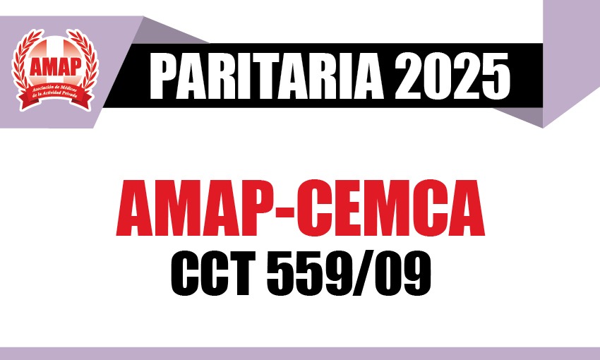 Paritaria 2025 del CCT 559/09 AMAP-CEMCA
