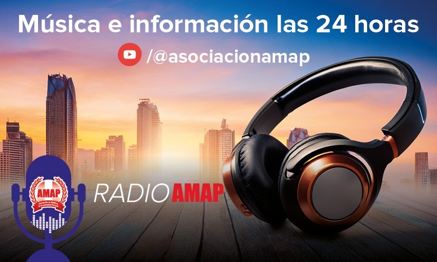 Radio AMAP. Música e información las 24 hs.